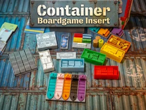 Container Board Game Insert  (+ Expansion)