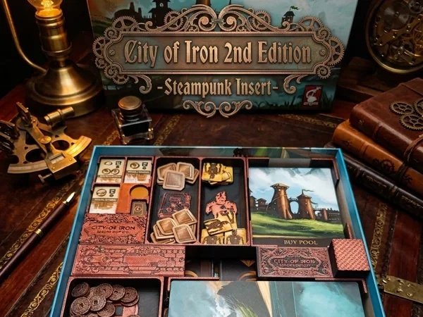 City of Iron 2nd Edition Themed Insert