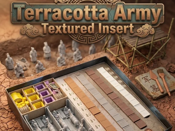 Terracotta Army - Textured Boardgame Insert