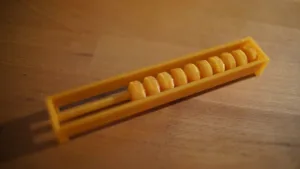Abacus for the board game Tikal (10 balls)