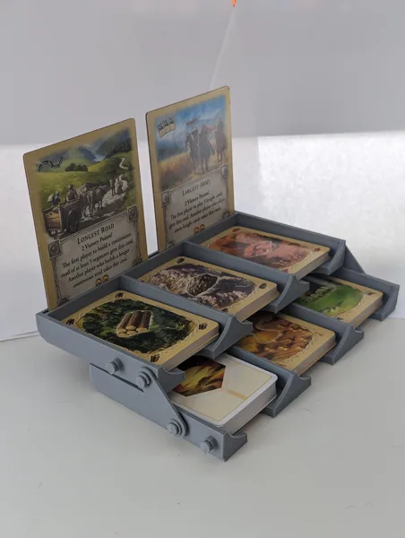 Catan Playing Card Holder/Organizer Remix