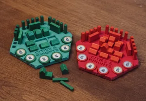 Piece holder for Catan + Cities and Knights