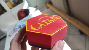 Catan player pieces holder