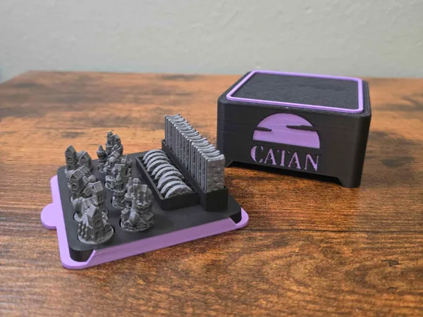 Catan Player Case for Base Game Pieces