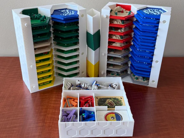 5-6 Player 3d Catan-style Board Game