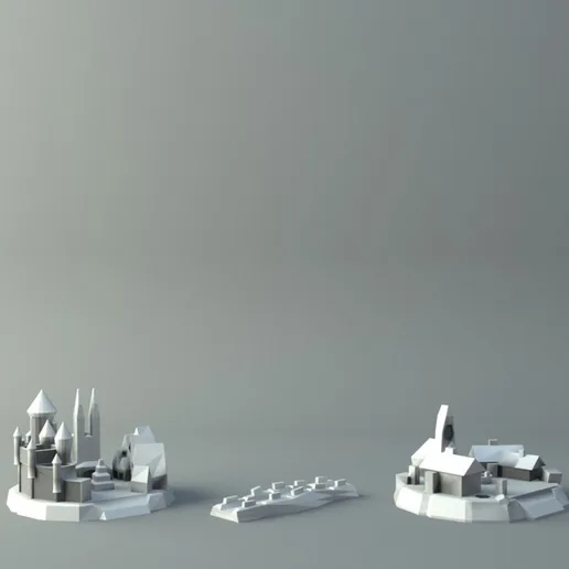 Catan - improved boardgame figures
