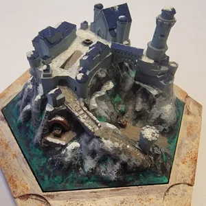 Castle Ore tile for Settlers of Catan