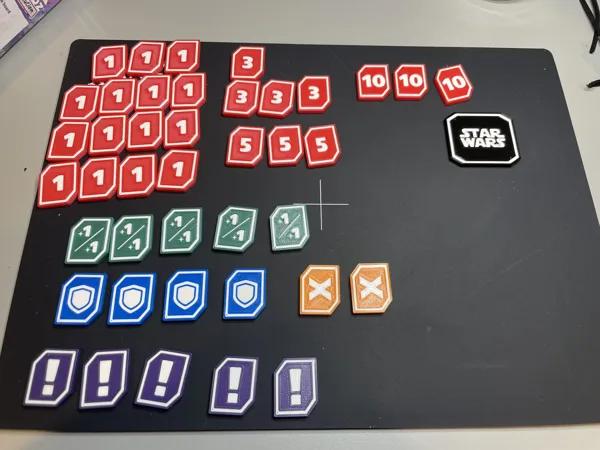 Star Wars Unlimited Tokens - Multicolour