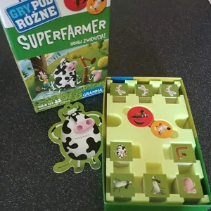 Insert for Polish game Superfarmer (box insert)