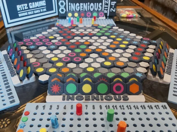 INGENiOUS BOARD GAME - Bookcase Edition