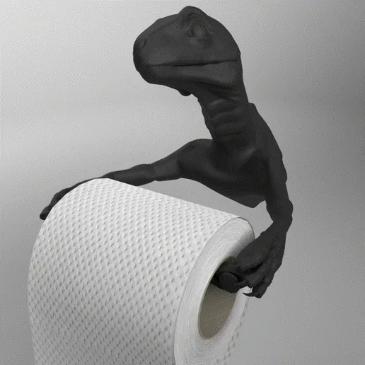 🦖 Raptor 🦖 Toilet Paper 🧻 Holder 🧻