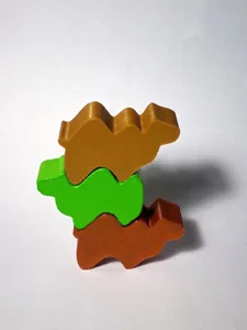 Crazy Camels for first edition of Camel Up board game