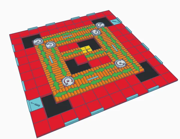 RoboRally Board: Island