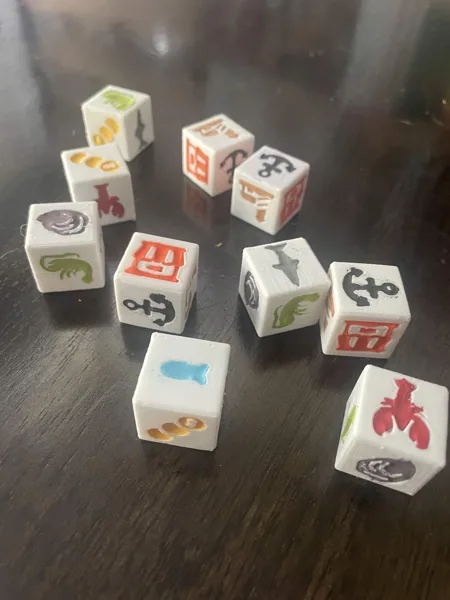 Replacement Dice for Fleet: the Dice Game