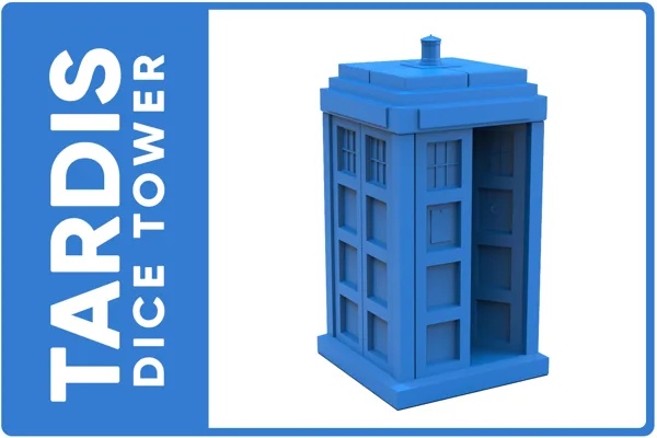 Tardis Dice Tower
