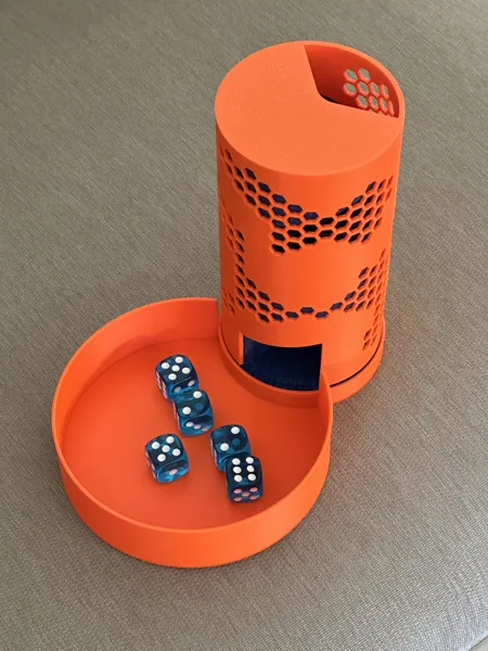 Dice Tray V2 for Contemporary Dice Tower/Storage