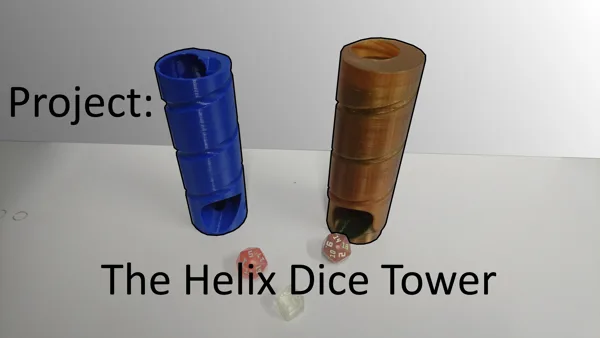 Helix Dice Tower