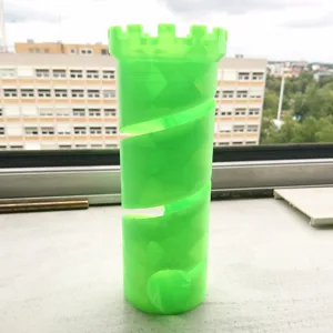 Open Spiral Dice Tower