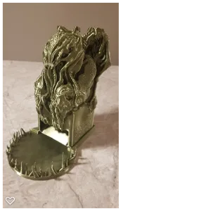 Dice Tower & tray: cthulhu