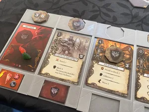 Mage Knight Player / Unit dashboard