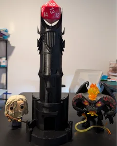 Barad-dûr (Sauron's tower) dice tower