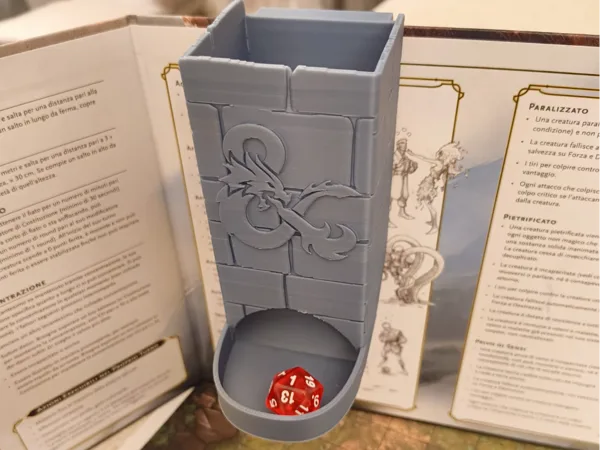 DnD and DaggerHeart Dice Tower for DM Screen