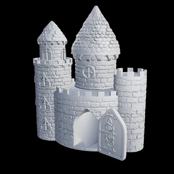 A Simple Dice Tower