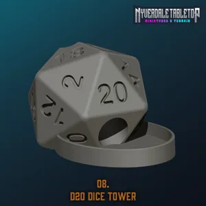 D20 Dice Tower