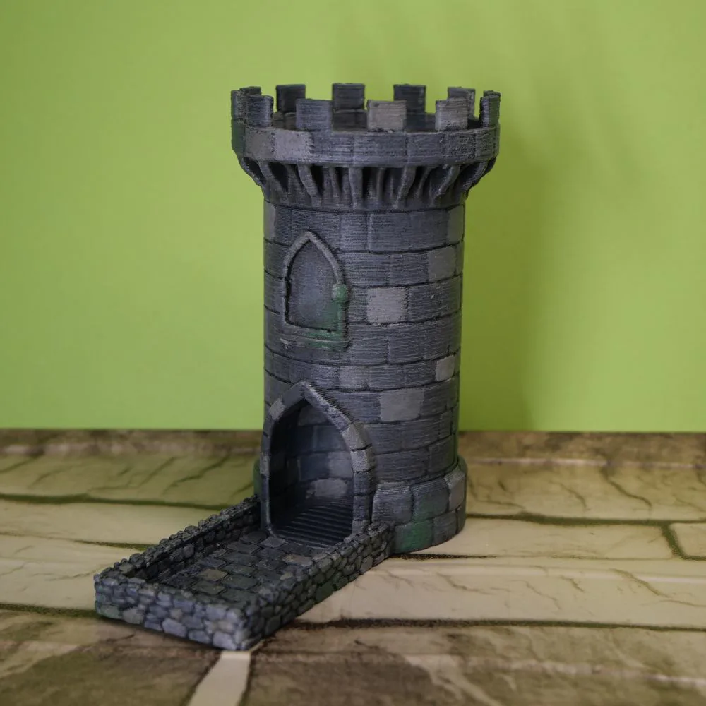 Dice Tower For Miniature  Dice