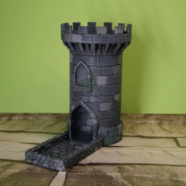 Dice Tower For Miniature  Dice