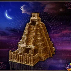Mayan Temple Dice Tower