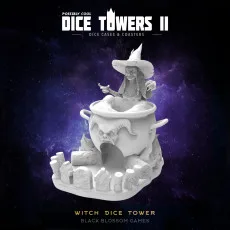 DT04 Witch Dice Tower :: Possibly Cool Dice Tower 2