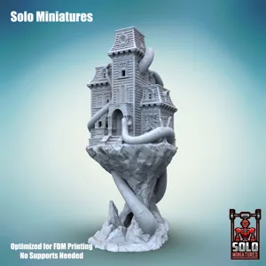 Haunted Manor Dice Tower