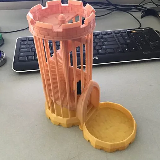 Dice tower