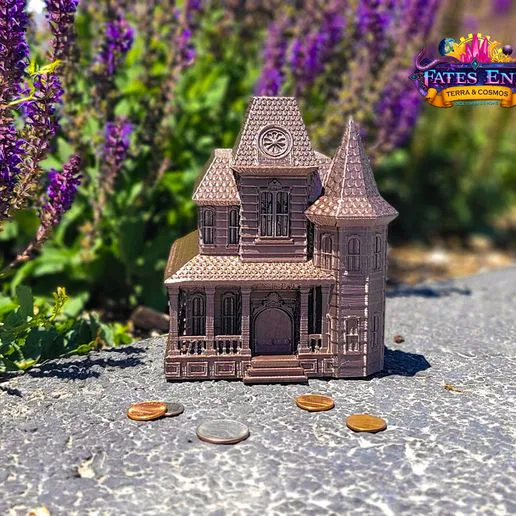 Haunted House Dice Tower - SUPPORT FREE!