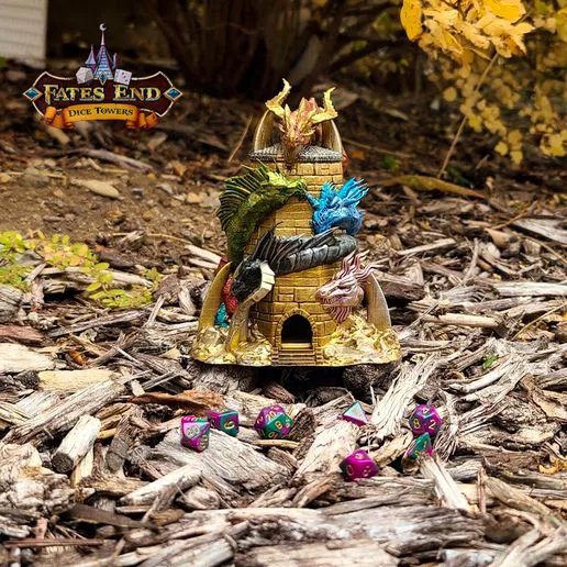 Tiamat Dice Tower - SUPPORT FREE!