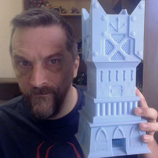 Four Way Techno Dice Tower