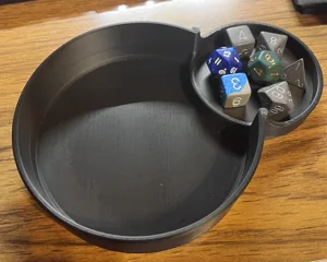 Thicker Dice tray for Contemporary Dice Tower/Storage v2