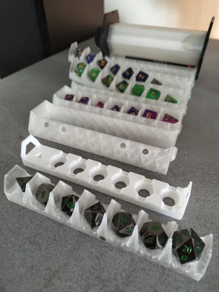 Rollup Dice Box - Deep Bin Dice Tray