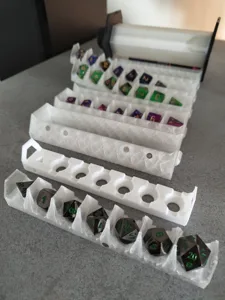 Rollup Dice Box - Deep Bin Dice Tray