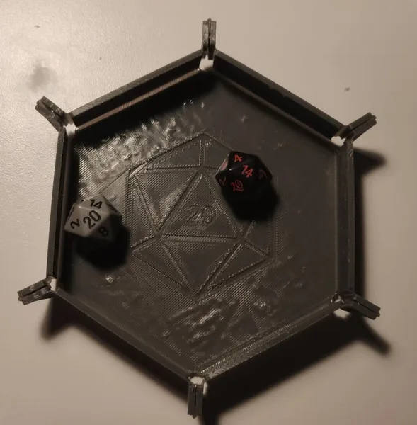 TPU RPG dice tray