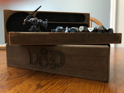 D&D Dice Tray and Carrying Case