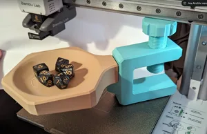 Dice Tray - for Modular Desk Clamp