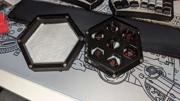 Magnetic Dice Tray, Holder Combo