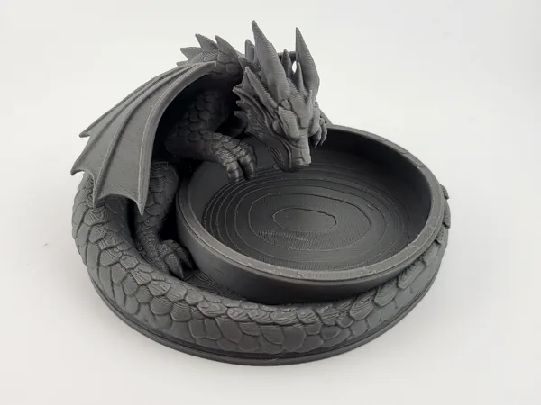 Dragon Ring Dish Incense Holder Catchall Tray