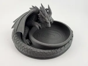 Dragon Ring Dish Incense Holder Catchall Tray