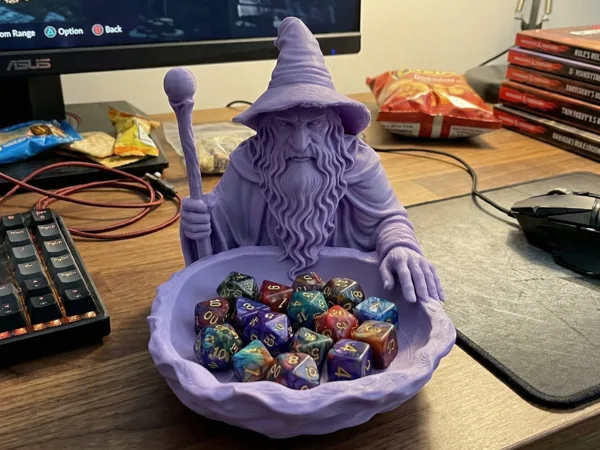 Wizard’s Bowl Dice Holder Tabletop RPG & Dice Tray