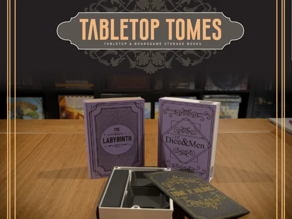 Tabletop Tomes - Book storage for tabletop gamers