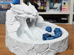 Dragon Maw Dice Tray – Fantasy Würfelschale