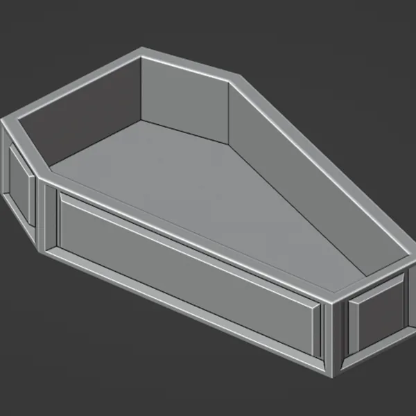 Coffin Dice Tray